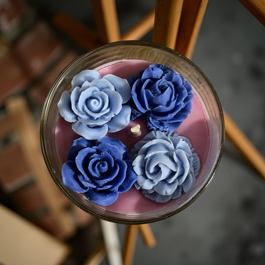 Roses Candle